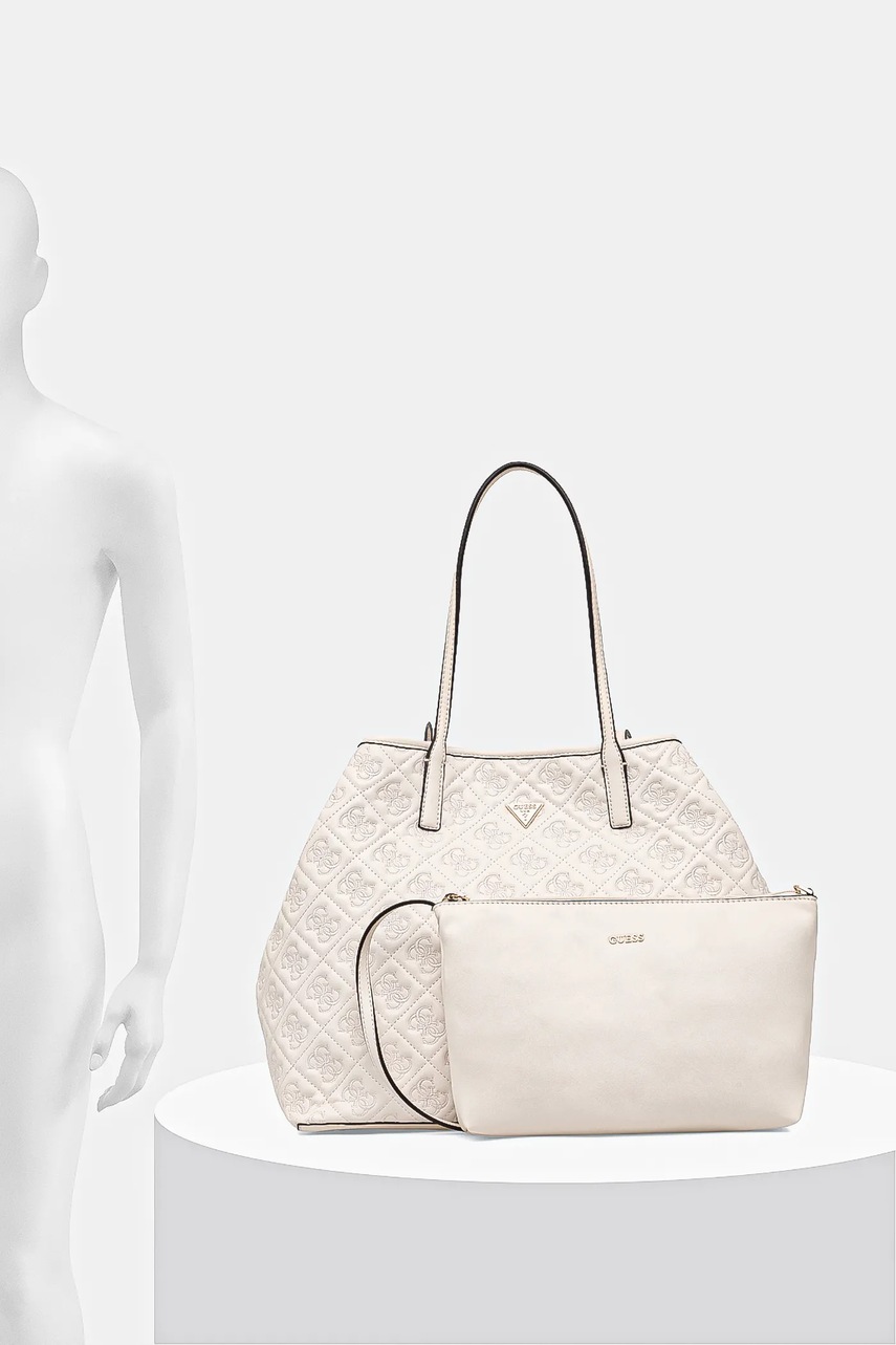 Τσάντα Guess ADELASIA χρώμα: άσπρο, HWQL96 58240 φωτογραφία