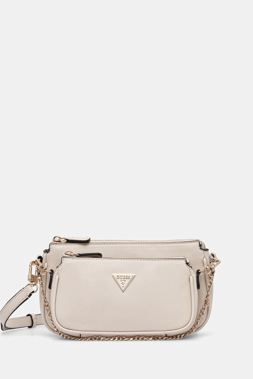 Levně Kabelka Guess NOELLE béžová barva, HWZG96 72710