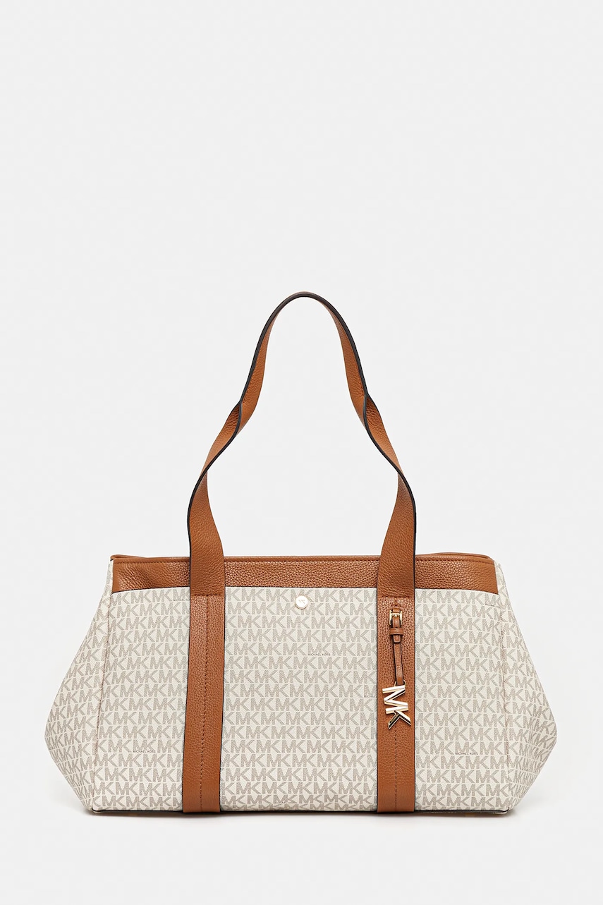 MICHAEL Michael Kors geantă ROMEE culoarea bej, 30T5G1ZT7B