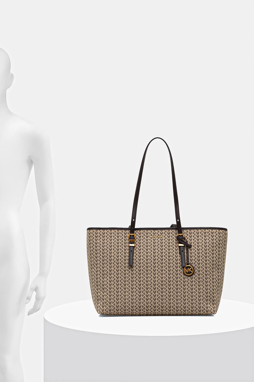 Τσάντα MICHAEL Michael Kors QUINN χρώμα: πράσινο, 30T5AQNT9O φωτογραφία
