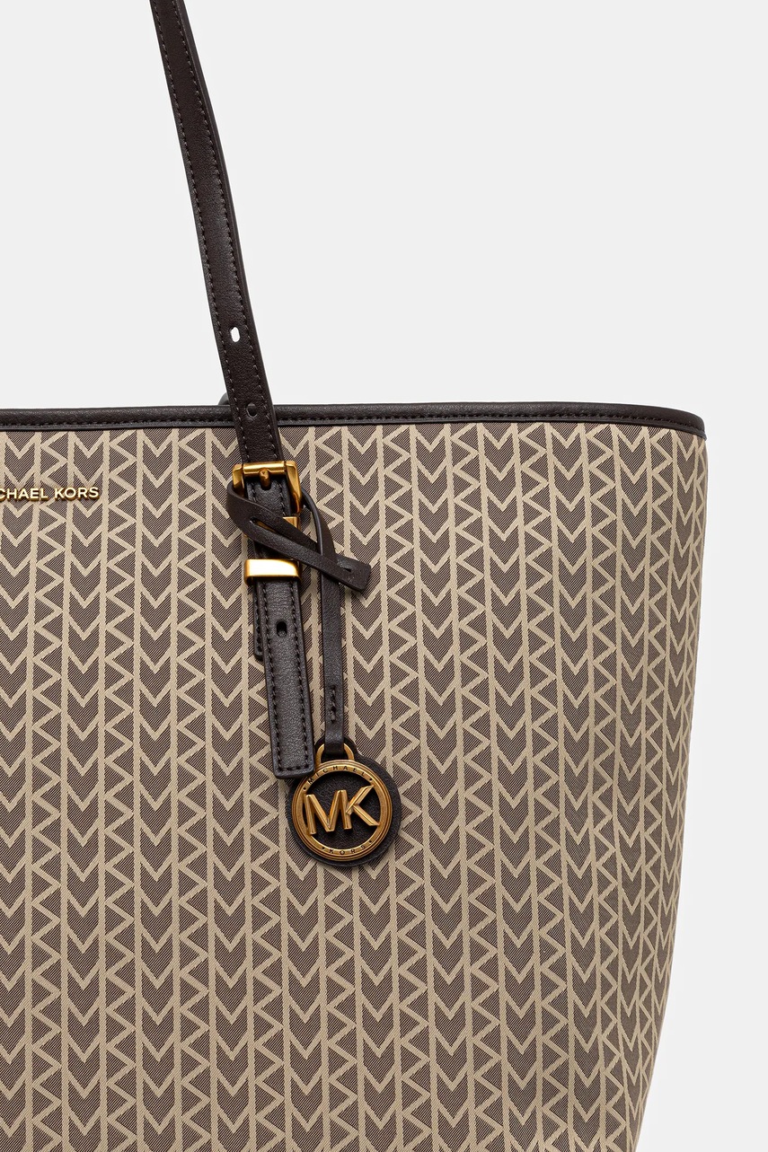 Τσάντα MICHAEL Michael Kors QUINN χρώμα: πράσινο, 30T5AQNT9O φωτογραφία