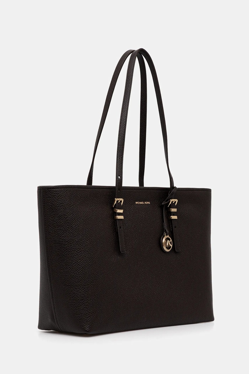 Кожаная сумочка MICHAEL Michael Kors QUINN цвет бордовый 30T5GQNT9L