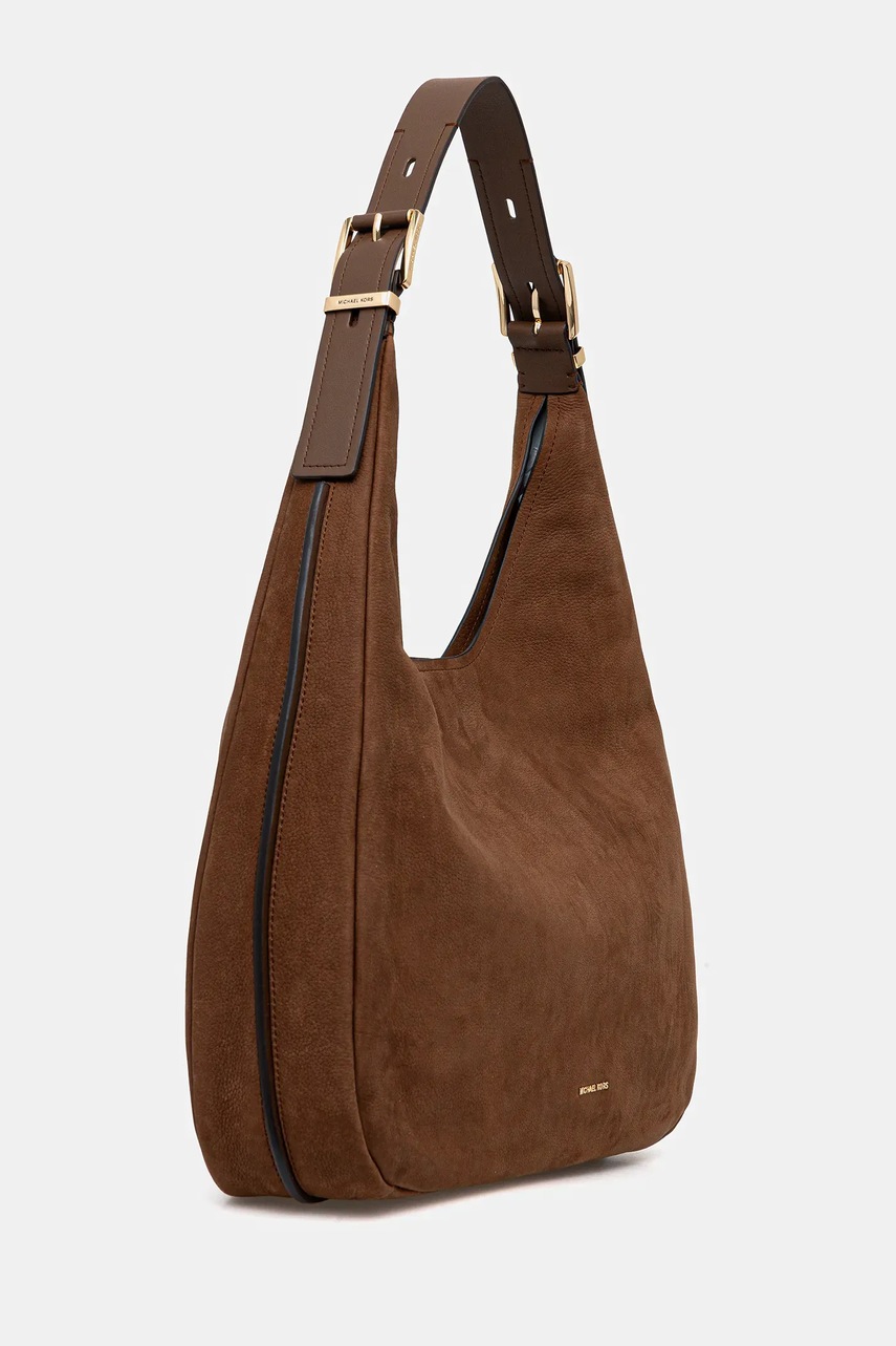 Кожаная сумочка MICHAEL Michael Kors NOLITA цвет коричневый 30F4GY5H3T