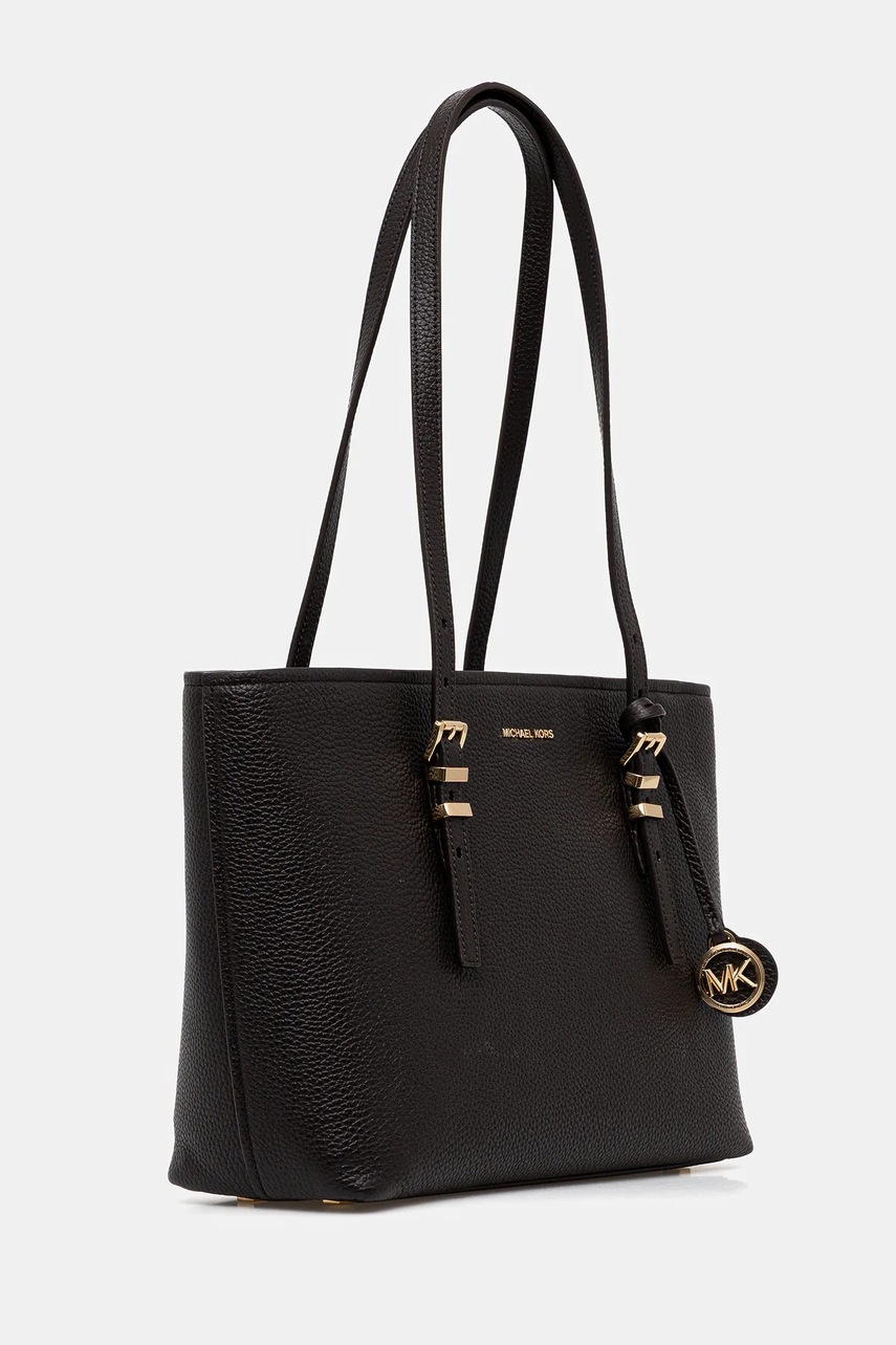 Кожаная сумочка MICHAEL Michael Kors QUINN цвет чёрный 30T5GQNT2L