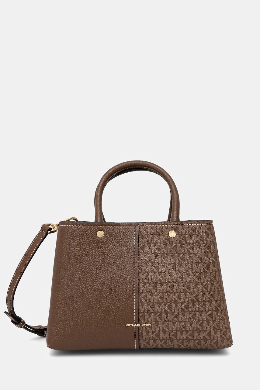 MICHAEL Michael Kors geantă FLORA culoarea maro, 30T5GFFS2B