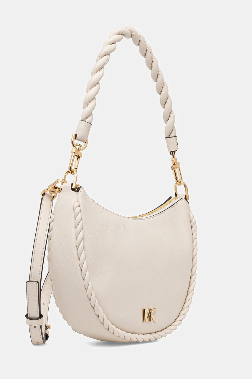 Кожаная сумочка MICHAEL Michael Kors KYLA цвет бежевый 32T5G8QU1L