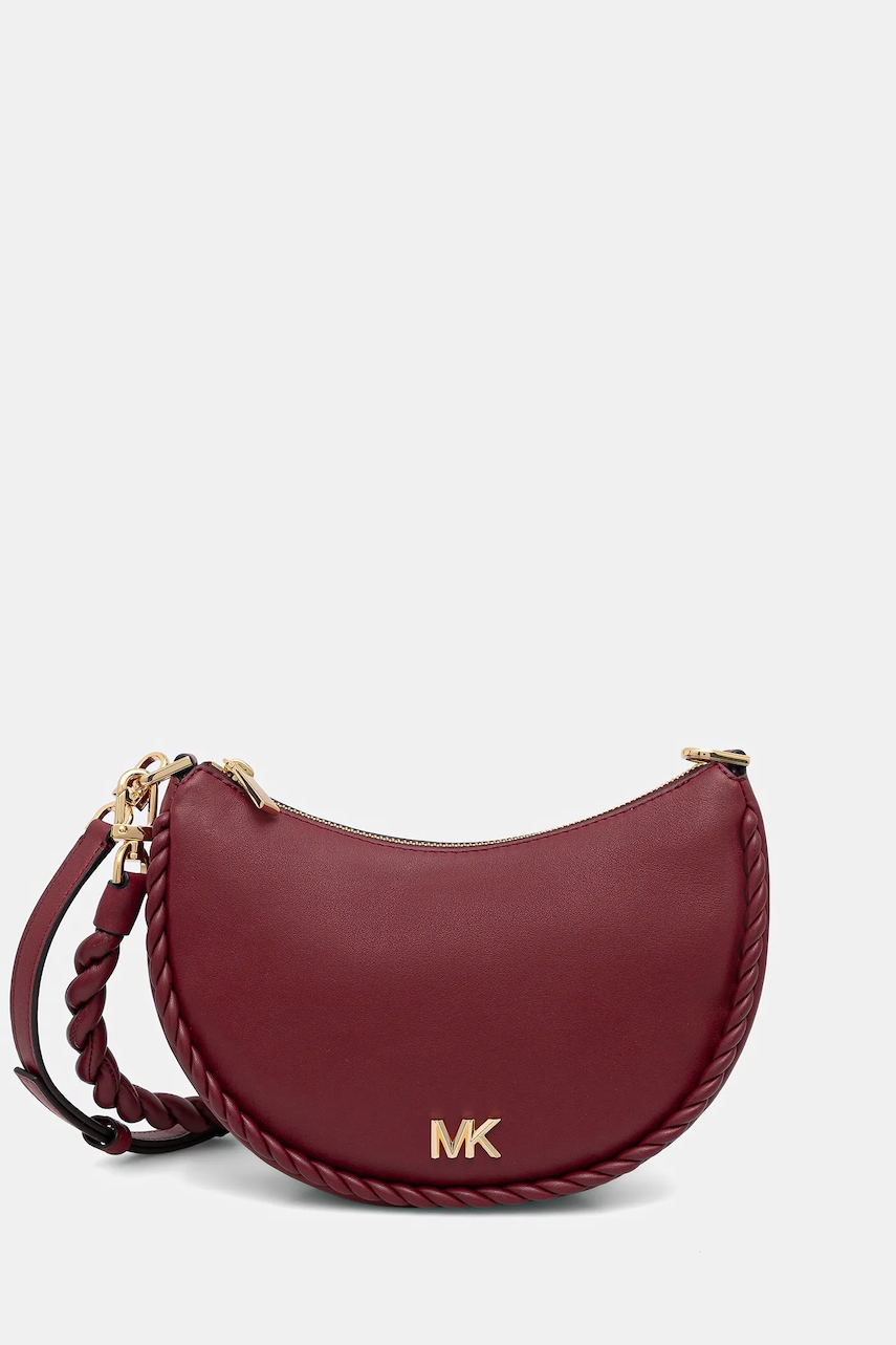 MICHAEL Michael Kors geantă de piele KYLA culoarea bordo, 32T5G8QU1L