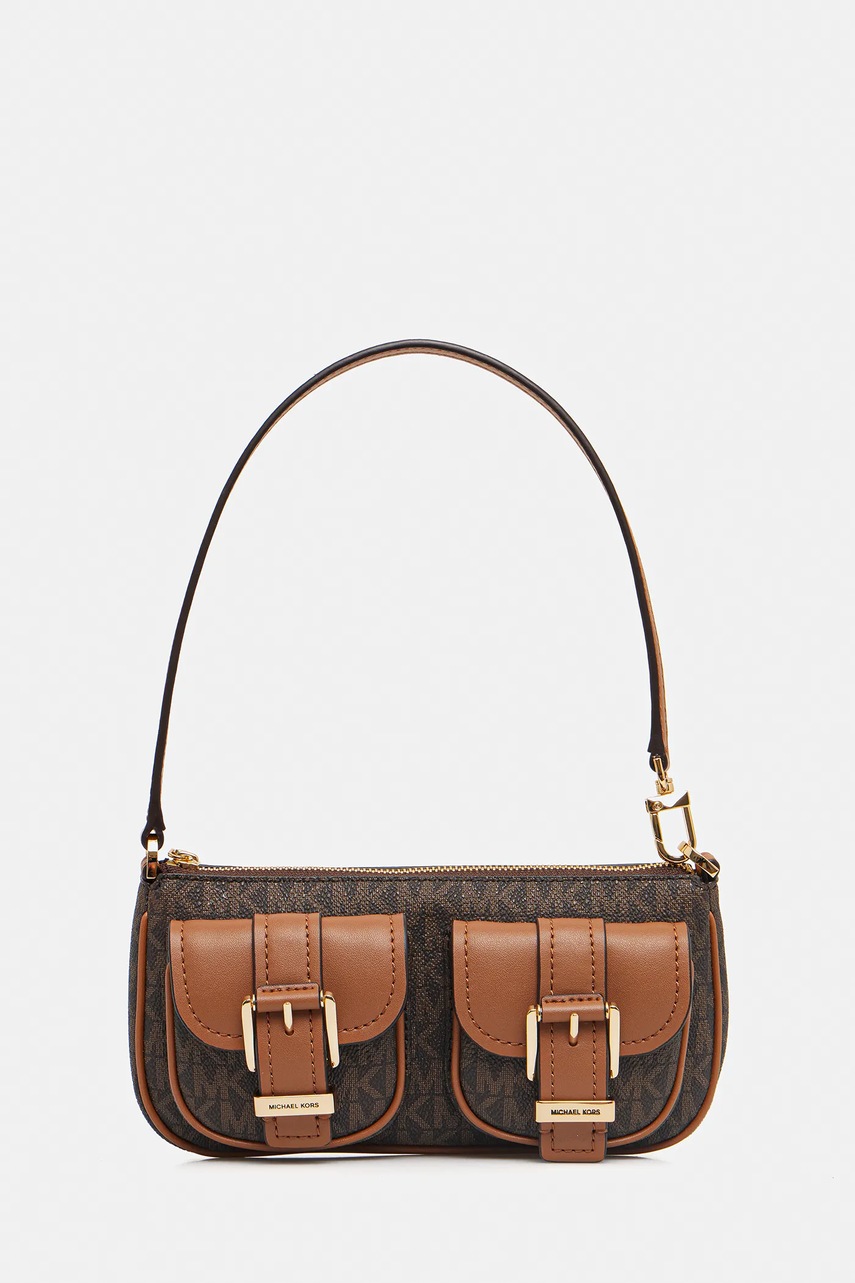 MICHAEL Michael Kors poșetă ZOEY culoarea maro, 32S5GZCU1B