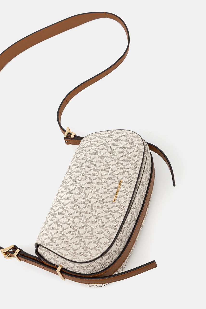 Τσάντα MICHAEL Michael Kors LYDIA χρώμα: μπεζ, 32S5GL0C1B φωτογραφία