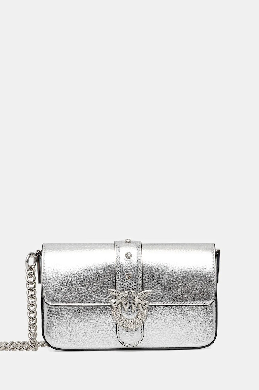 Γυναικείες τσάντες pinko σε ασημι