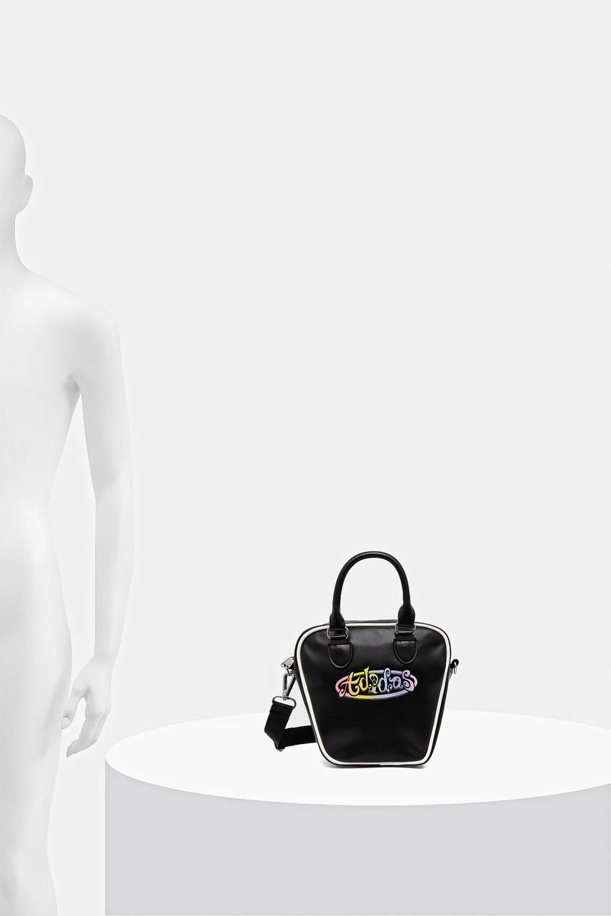 Τσάντα adidas Originals Pride x Jeremy Scott χρώμα: μαύρο, JX3194 φωτογραφία