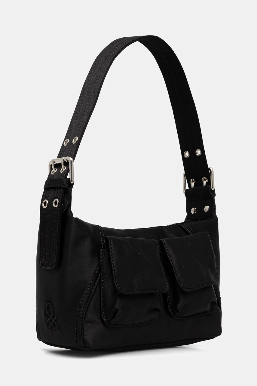 Сумочка United Colors of Benetton цвет чёрный 6N1YDY088