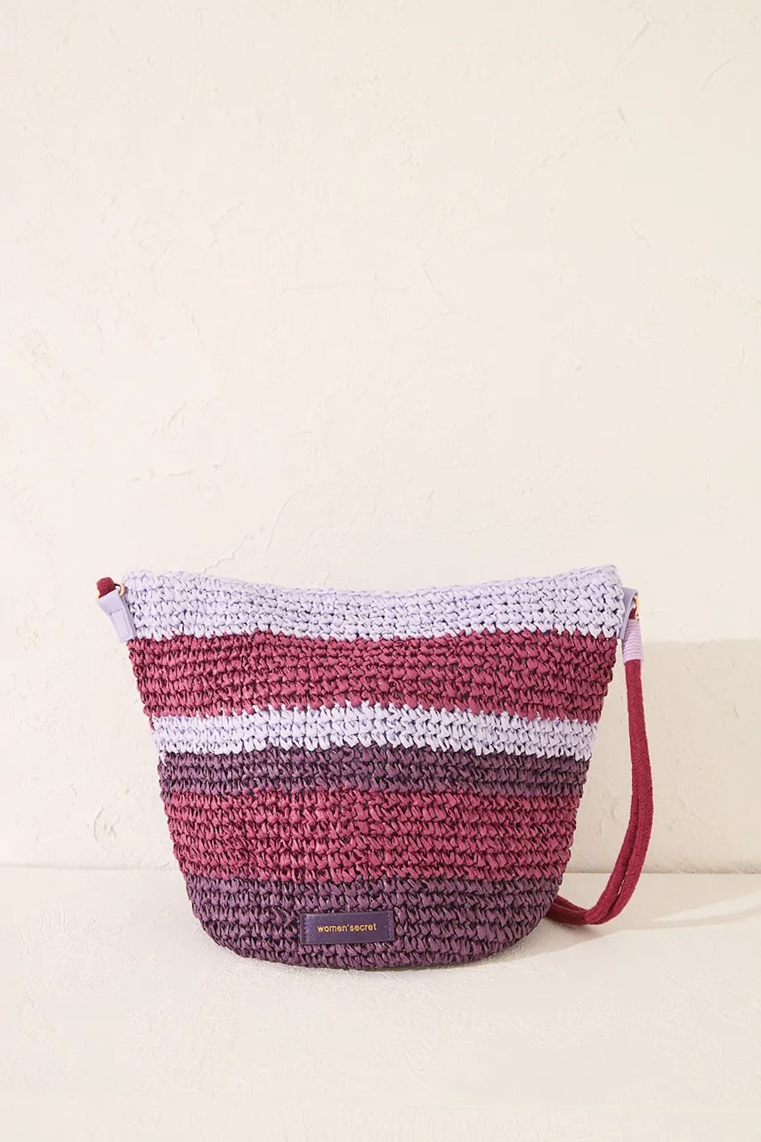 Levně Kabelka women'secret modrá barva, 3069513