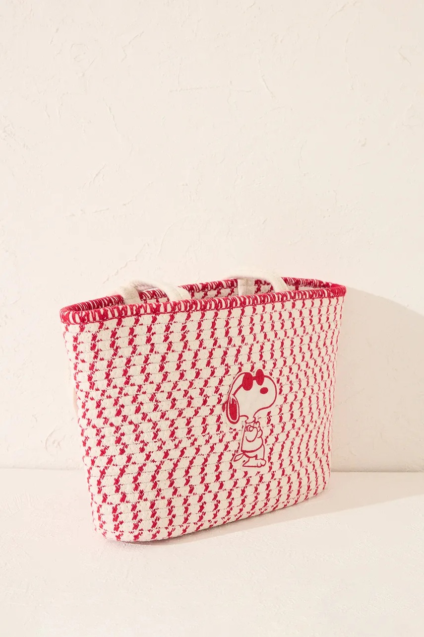 Τσάντα παραλίας women'secret χρώμα: μπεζ, 3069515 φωτογραφία