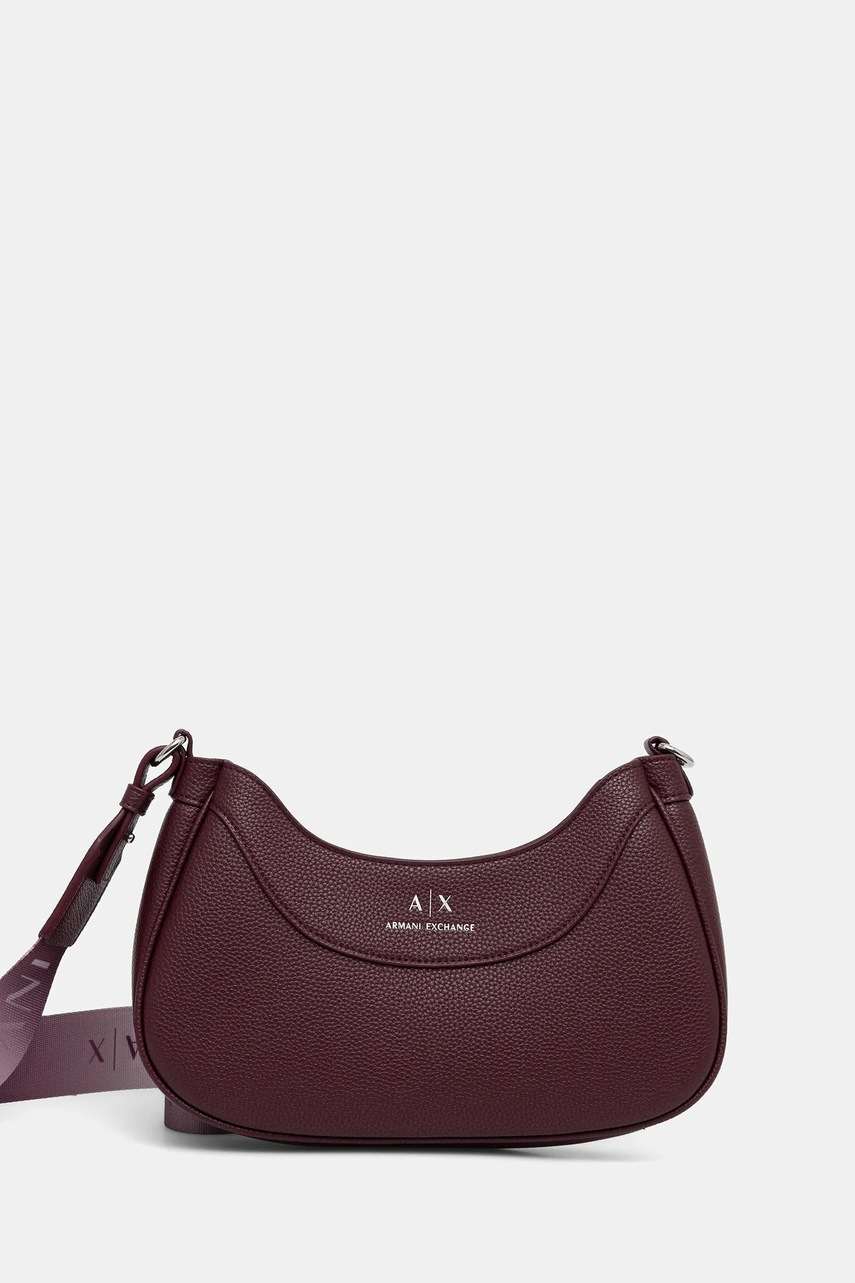 Levně Kabelka Armani Exchange vínová barva, 942883 CC783