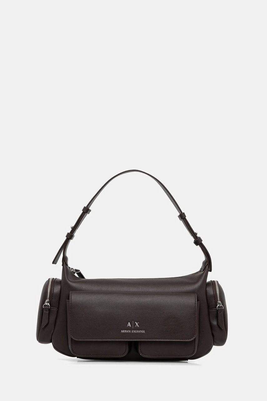 Armani Exchange poseta culoarea maro, XW000404 AF12589