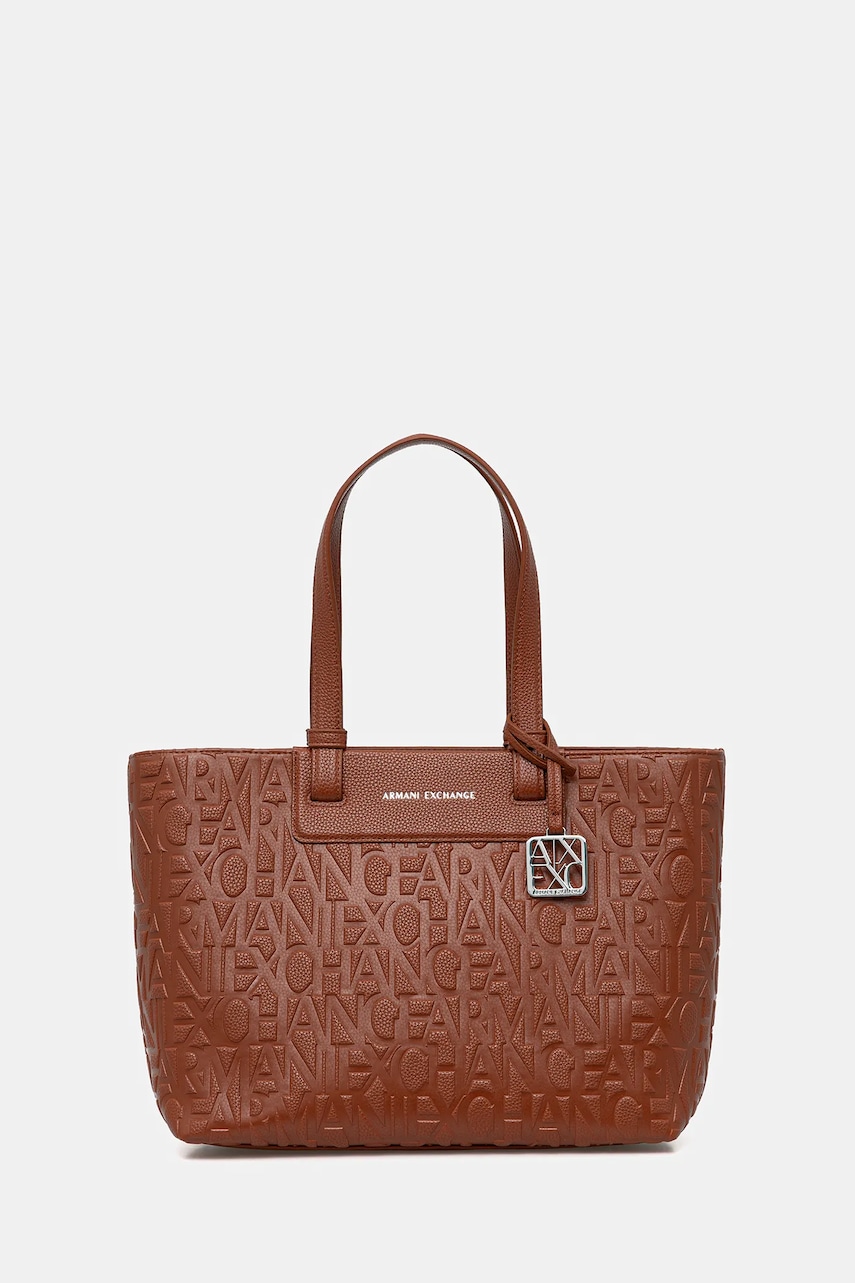 Armani Exchange poșetă culoarea portocaliu, XW001481 AF15774