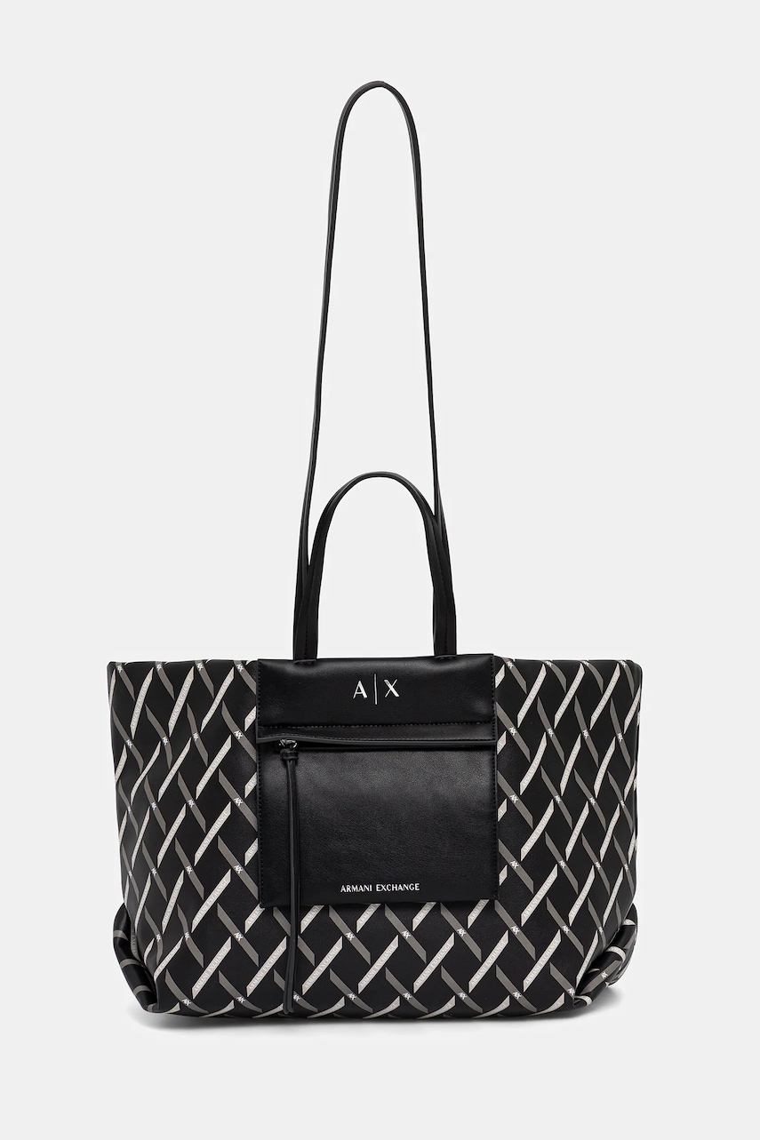 Armani Exchange geantă culoare neagră XW001538 AF17255