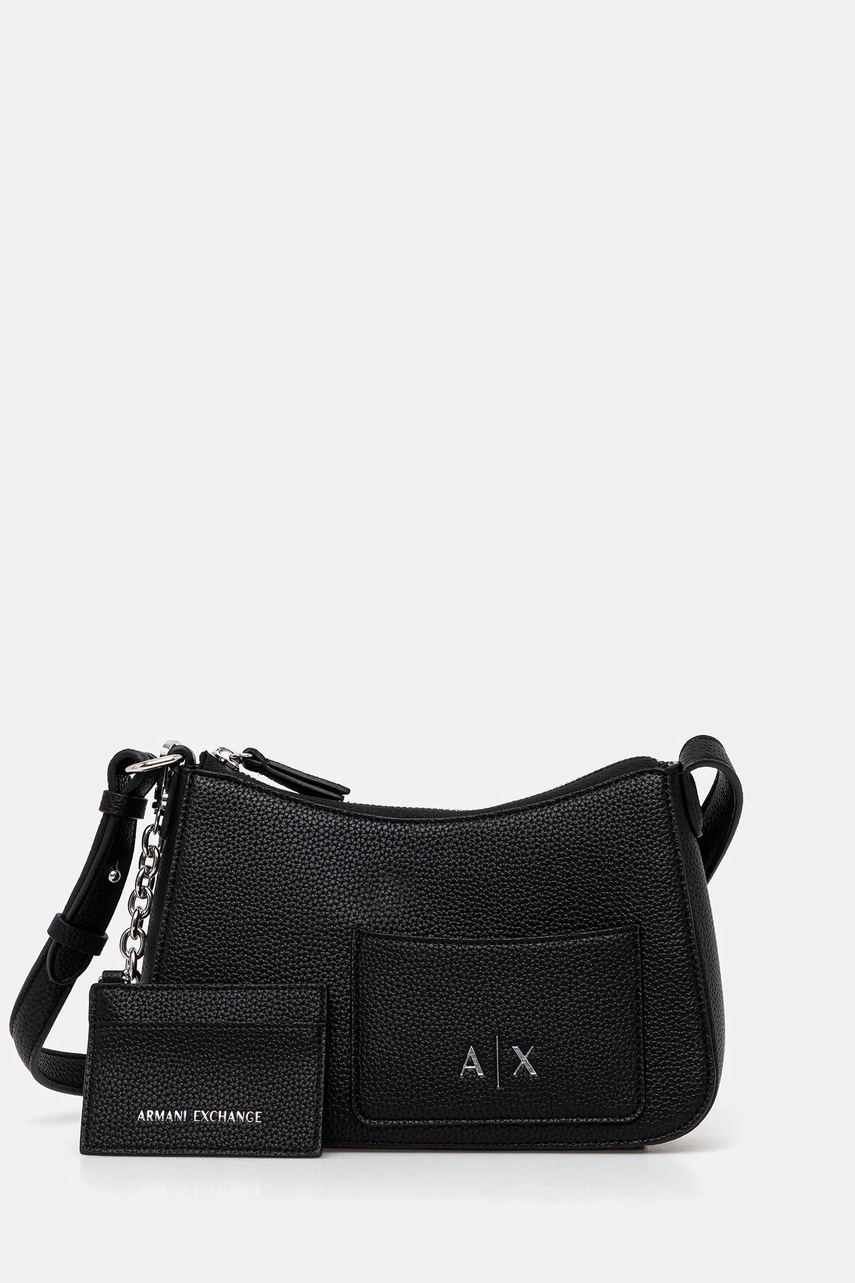 Levně Kabelka Armani Exchange černá barva, XW001571 AF15625