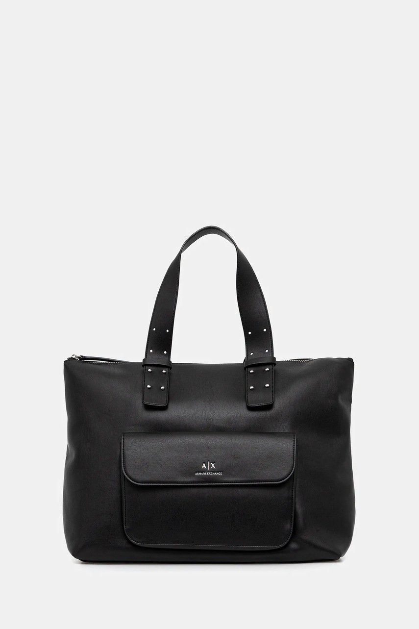 Levně Kabelka Armani Exchange černá barva, XW002126 AF12589