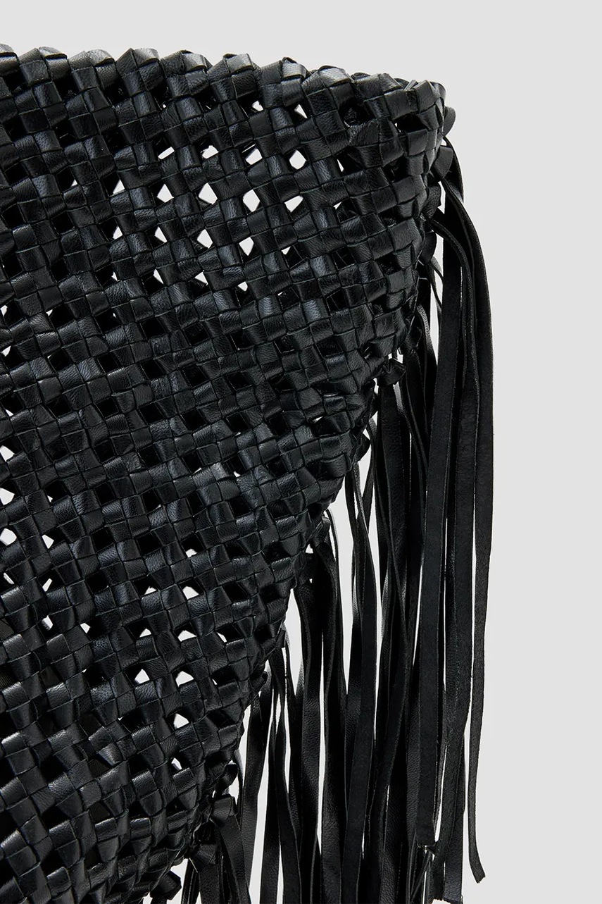 Δερμάτινη τσάντα AllSaints ARA φωτογραφία