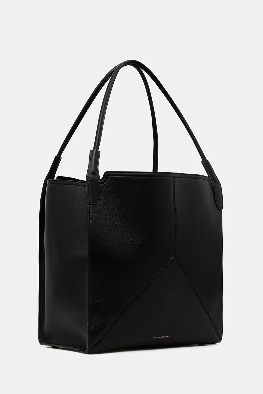 Кожаная сумочка Victoria Beckham цвет чёрный B325AAC006633A