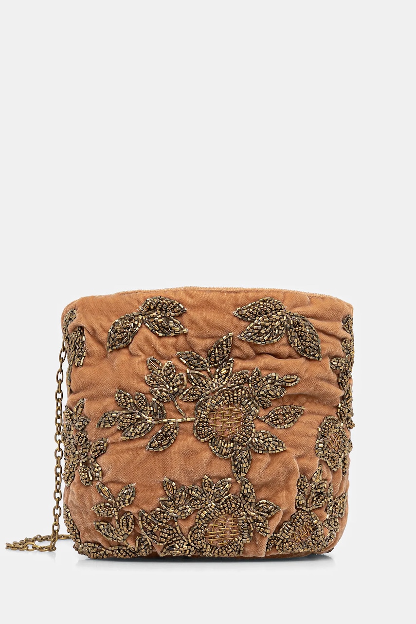 Hoss Intropia poșetă culoarea maro, 2052027