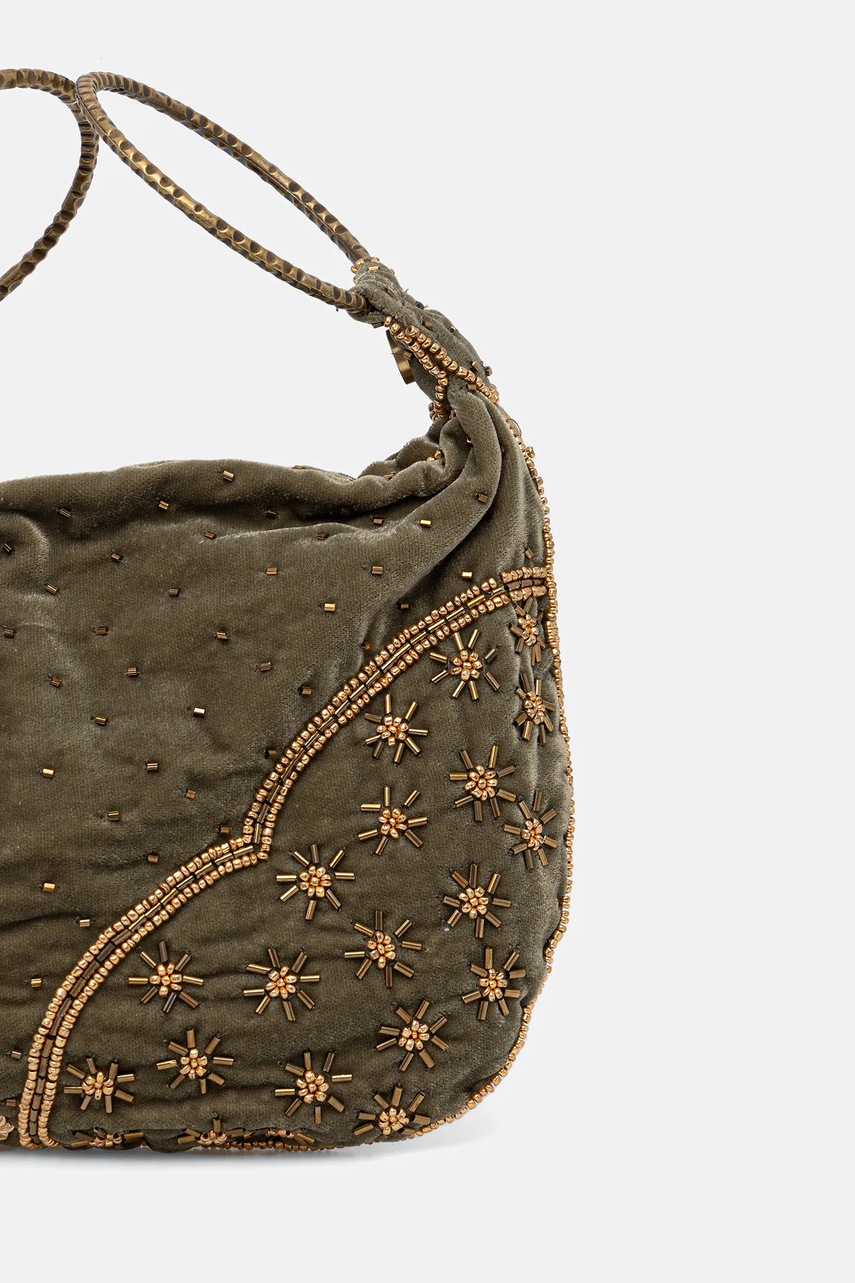 Τσάντα Hoss Intropia χρώμα: πράσινο, 2052029 φωτογραφία