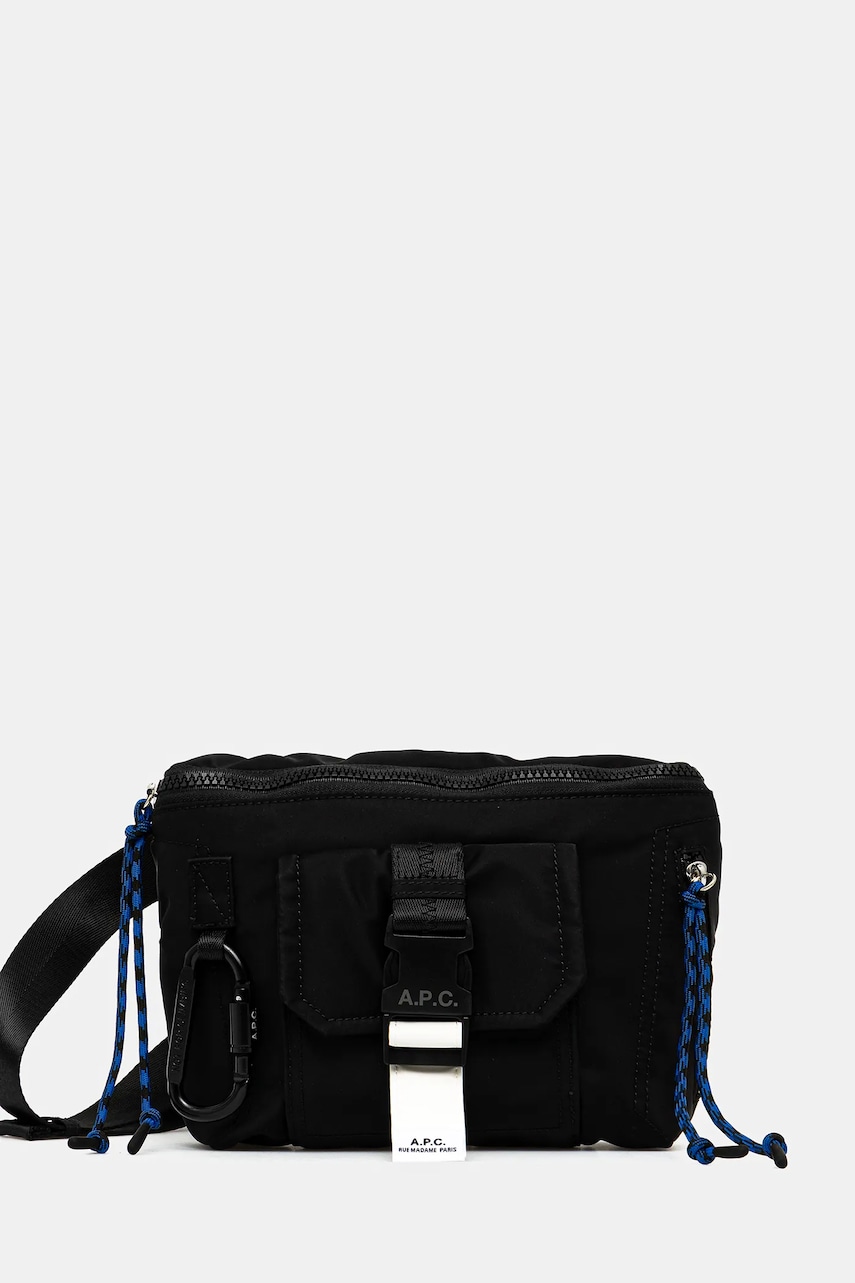 A.P.C. borseta banane trek culoarea negru, PAAGR.H62219