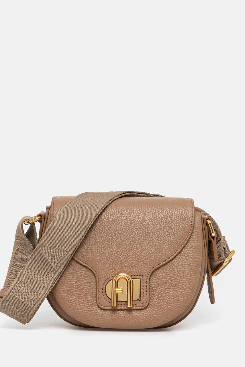 Furla poșetă de piele culoarea maro, WB01491.BX0356.4275S