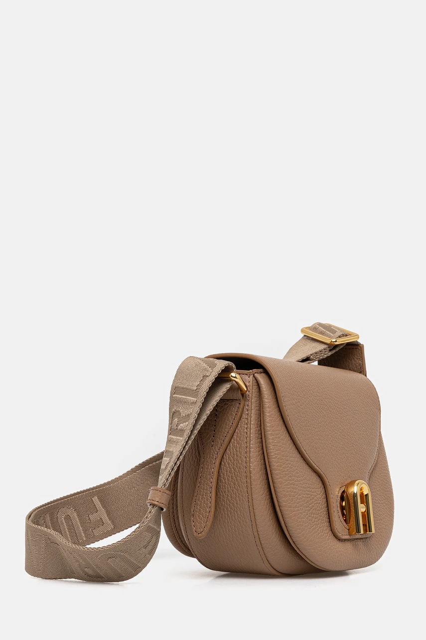 Кожаная сумочка Furla цвет коричневый WB01491.BX0356.4275S