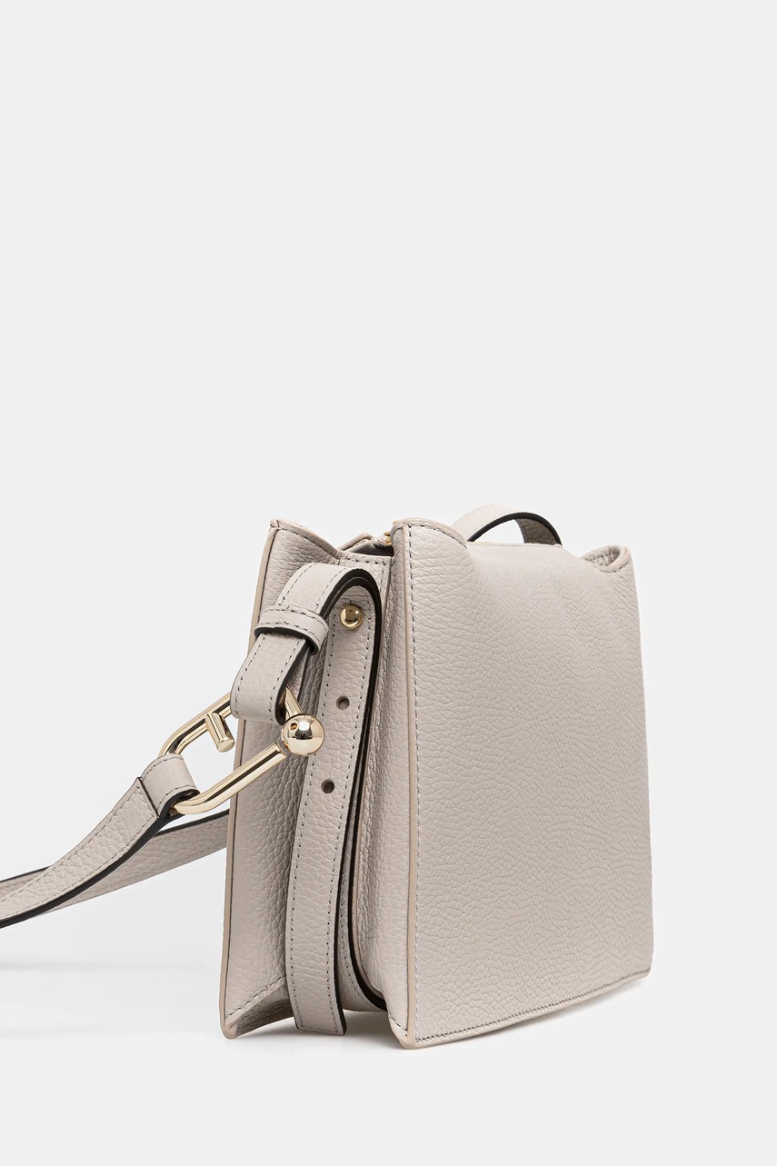 Кожаная сумочка Furla цвет бежевый WB01275.HSF000.VAN00