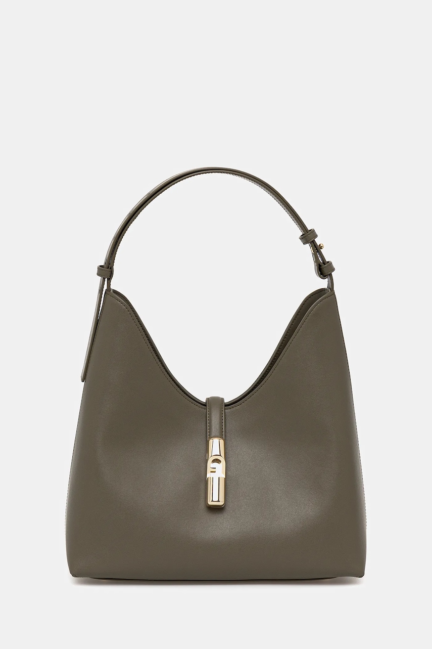 Furla poșetă de piele culoarea verde, WB01499.BX3104.2810S