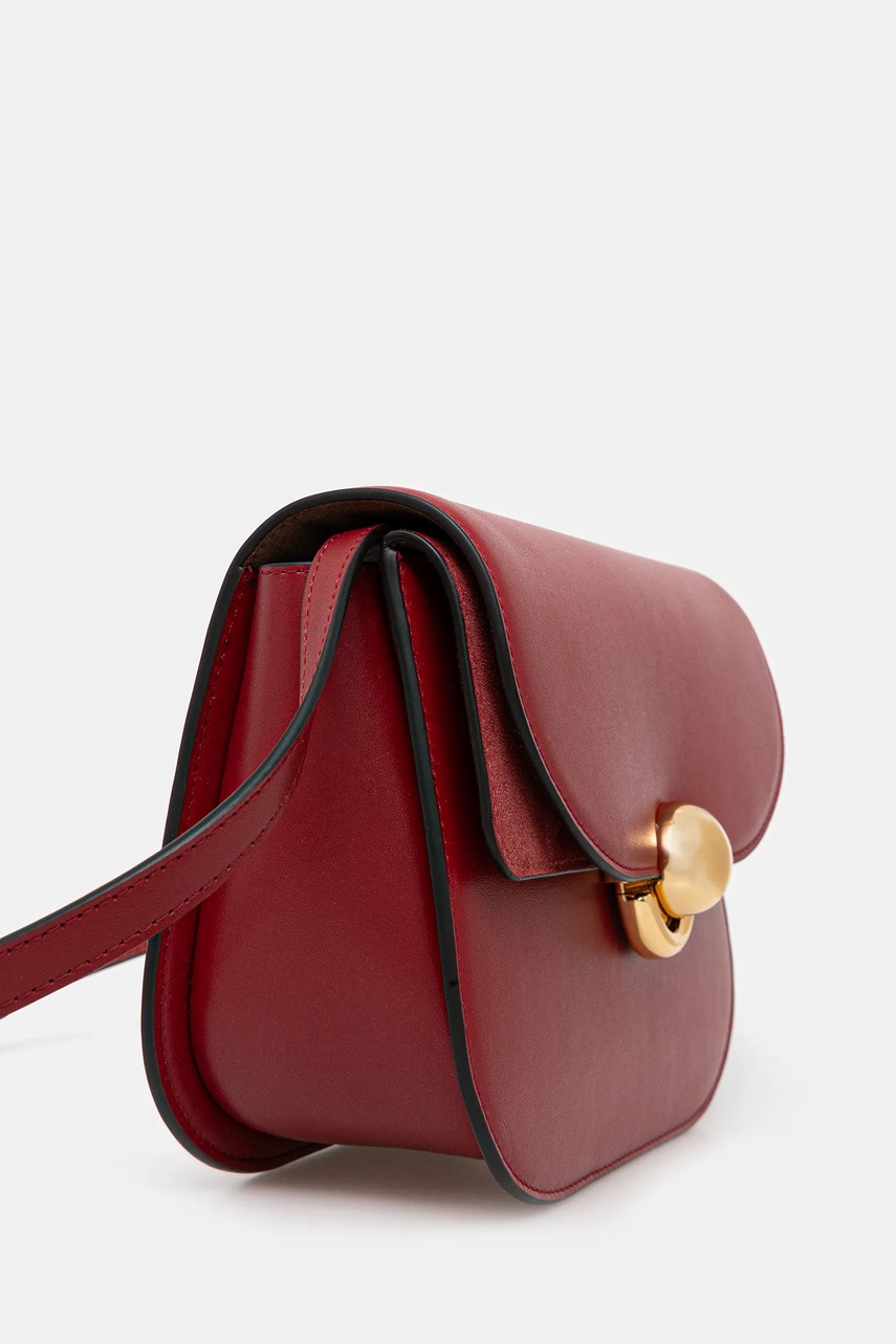 Кожаная сумочка Furla цвет бордовый WB01355.BX0428.4021S