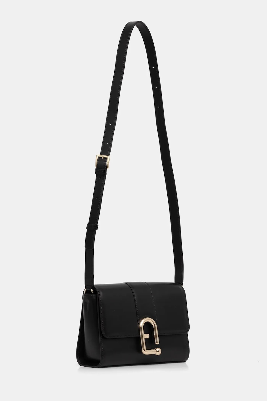 Кожаная сумочка Furla цвет чёрный WB01683.BX3346.O6000 Кожаная сумочка Furla цвет чёрный WB01683.BX3346.O6000