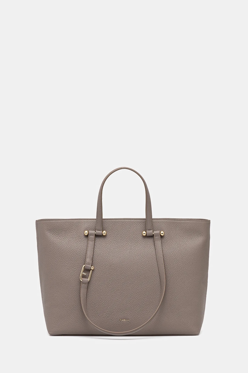 Furla poșetă de piele culoarea maro, WB01453.HSF000.2572S
