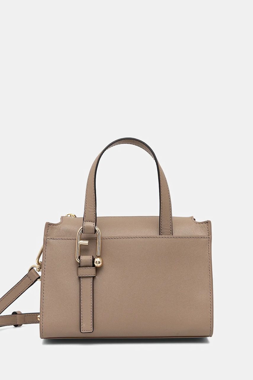 Furla poșetă de piele culoarea maro, WB01337.BX2045.1257S