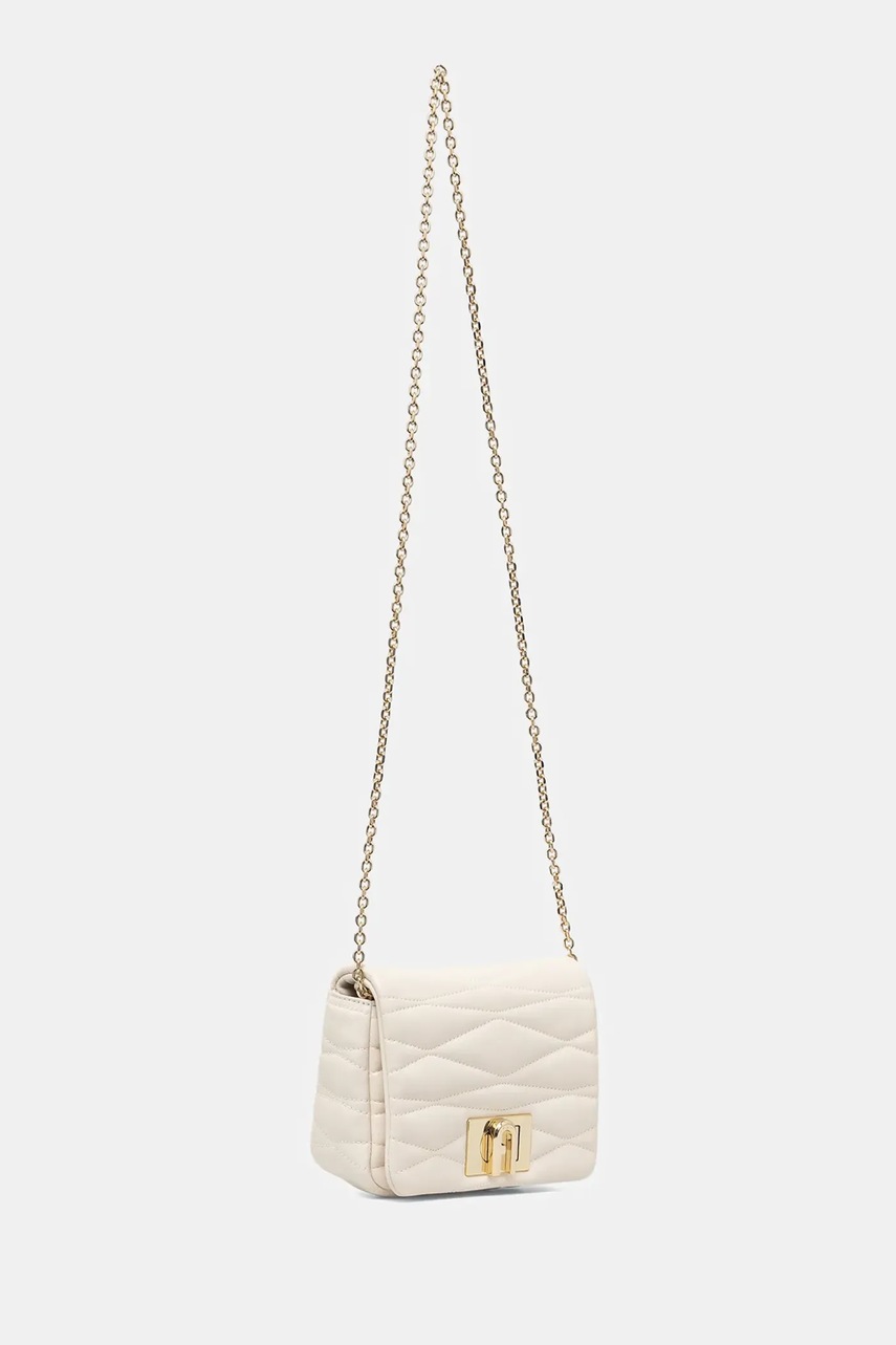 Кожаная сумочка Furla цвет бежевый WE00735.BX3221.PNN00