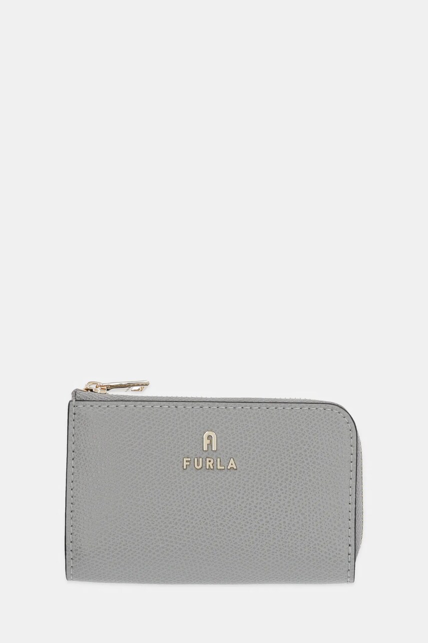 Furla portofel de piele culoarea gri, WR00435.ARE000.4060S