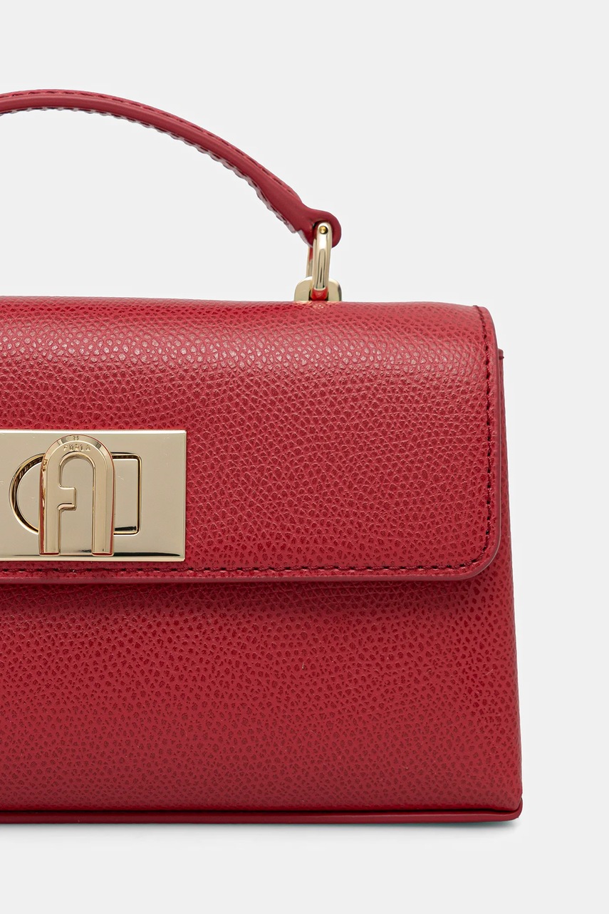 Кожаная сумочка Furla цвет красный WE00423.ARE000.RUB00