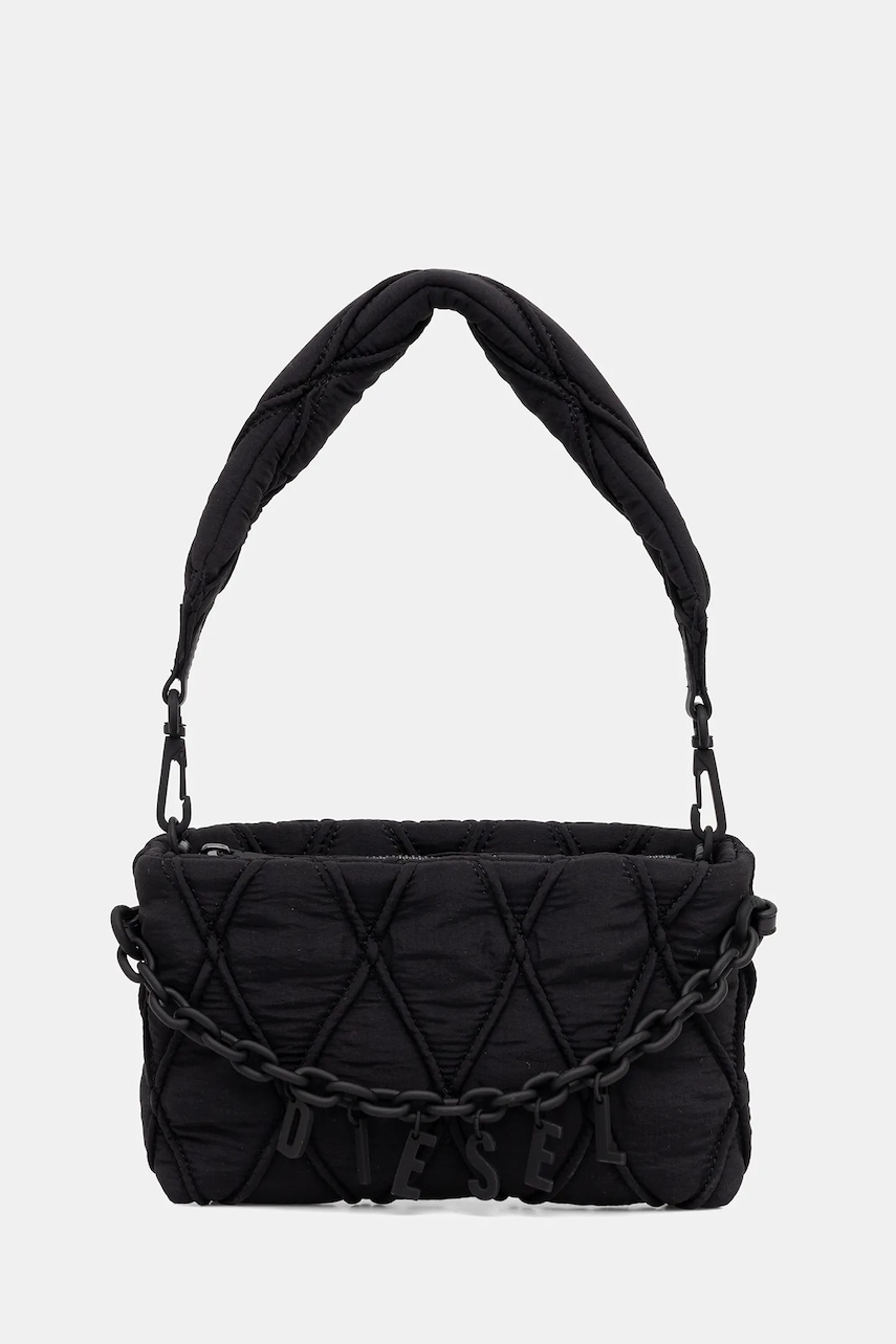 Diesel poseta CHARM-D CHARM-D POUCH culoarea negru, X10286.P8048