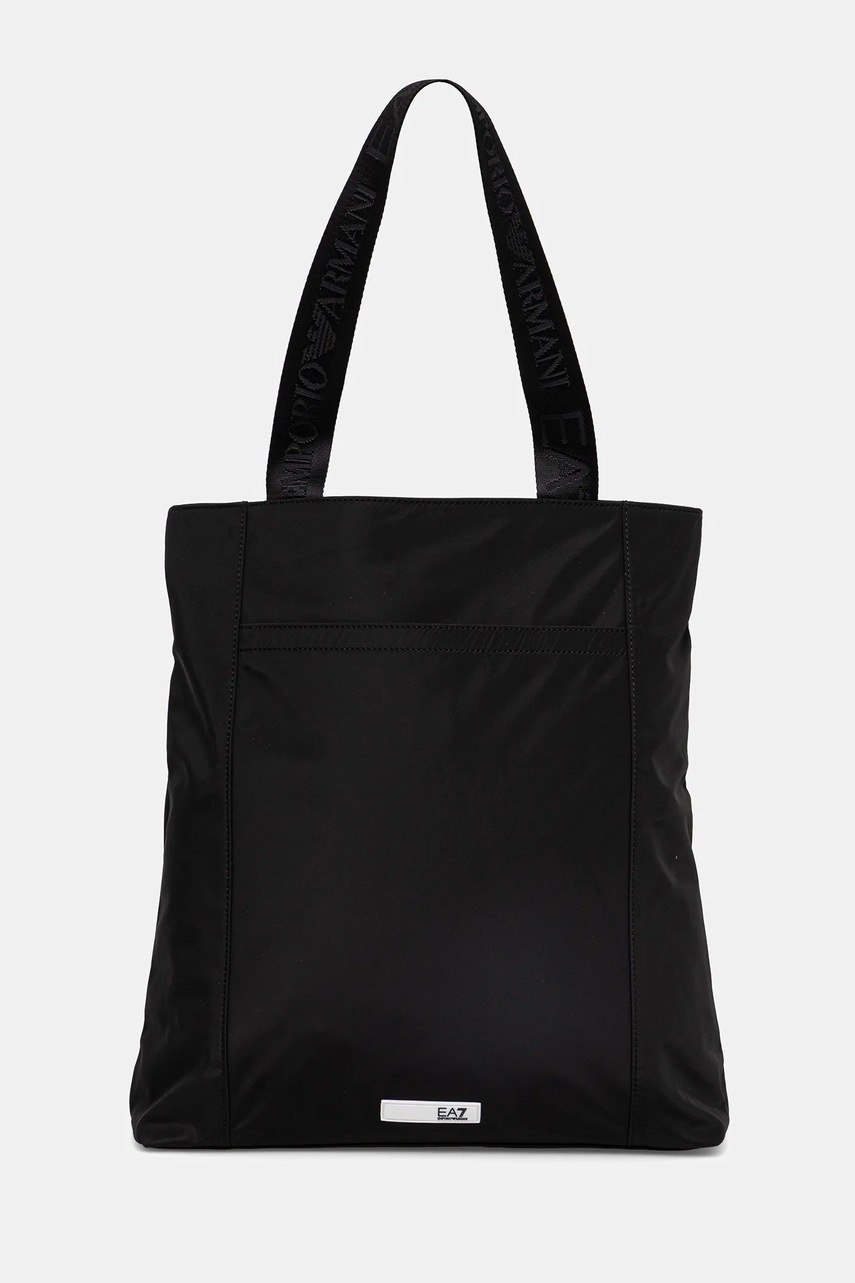Levně Kabelka EA7 Emporio Armani černá barva, AF18306.7W000741