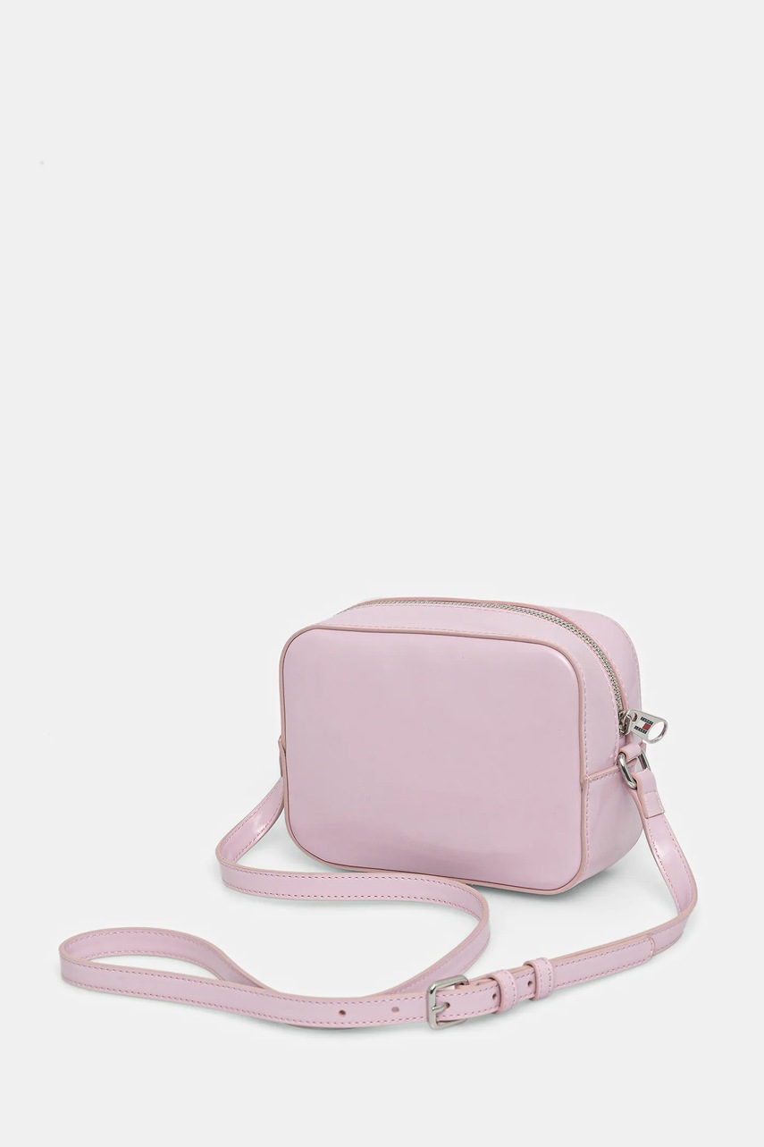 Τσάντα Tommy Jeans χρώμα: μαύρο, AW0AW17864 φωτογραφία