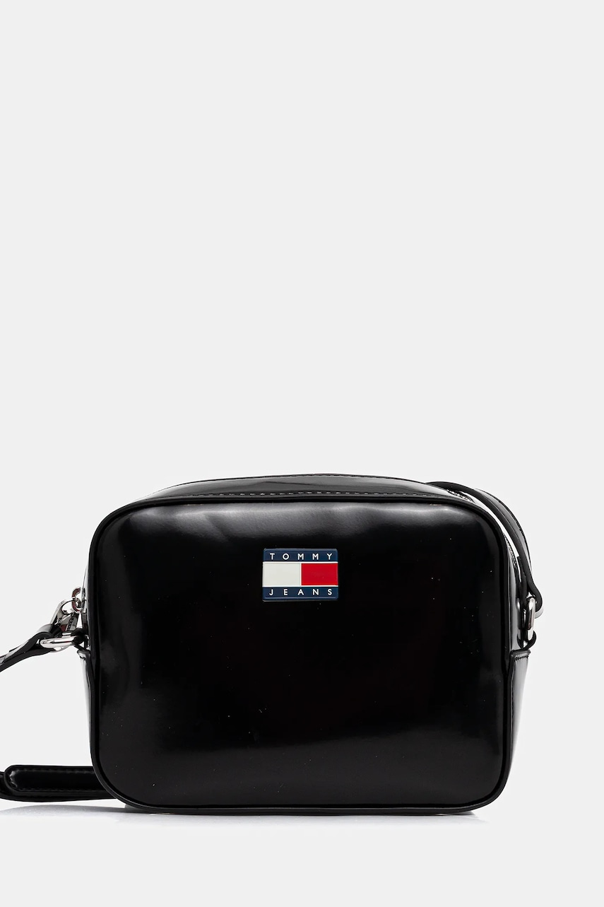 Tommy Jeans poșetă culoarea negru, AW0AW17864