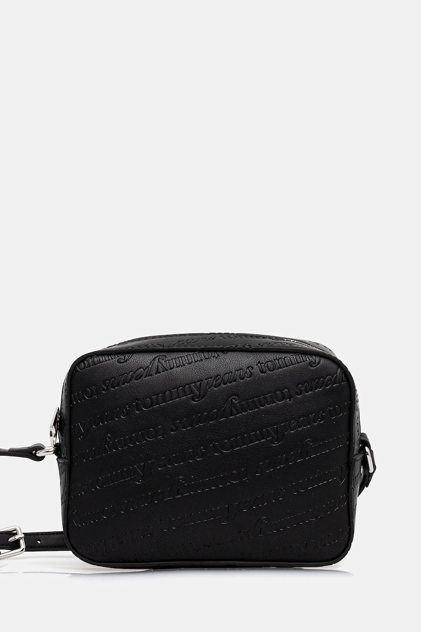 Tommy Jeans poșetă culoarea negru, AW0AW17865