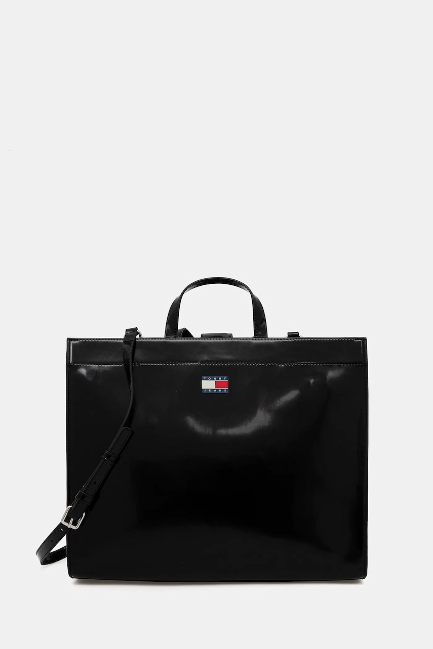 Tommy Jeans poșetă culoarea negru, AW0AW17869