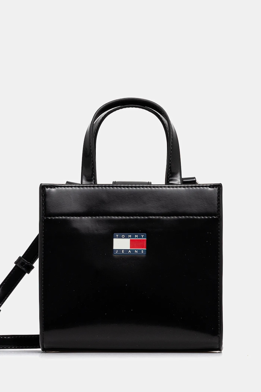 Tommy Jeans poșetă culoarea negru, AW0AW17870