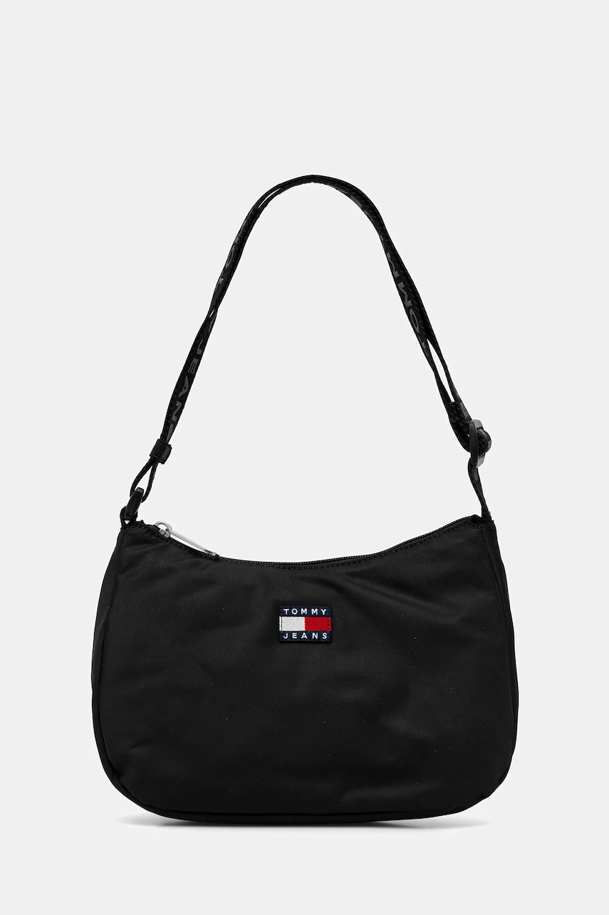 Tommy Jeans poșetă culoarea negru, AW0AW17888