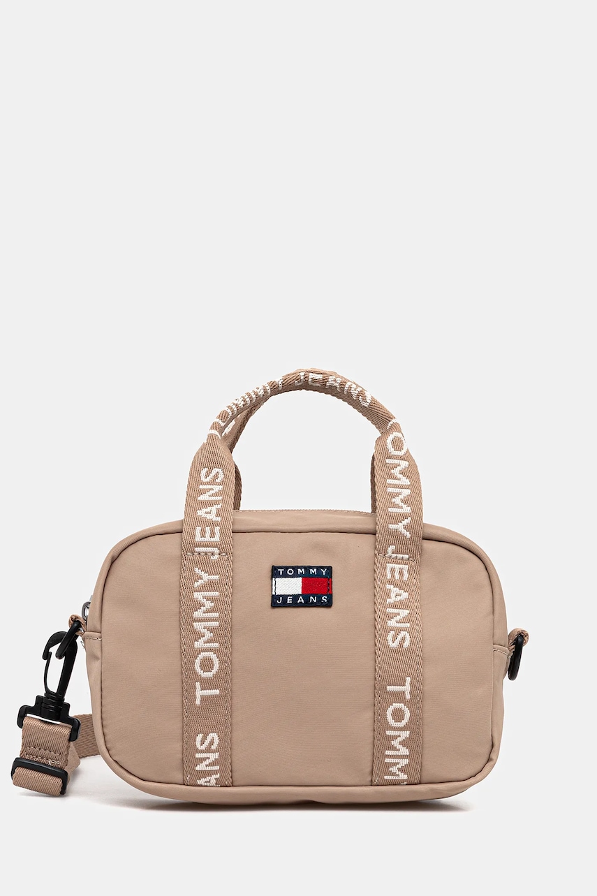 Tommy Jeans poșetă culoarea bej, AW0AW17889