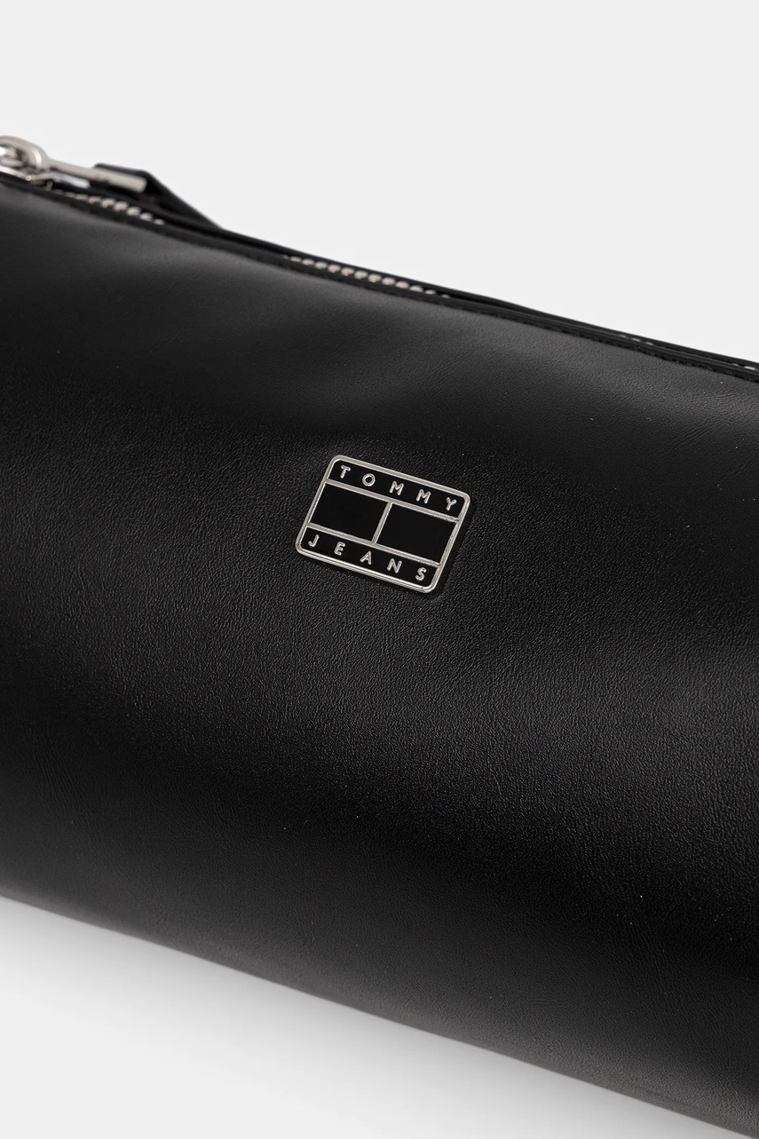 Τσάντα Tommy Jeans χρώμα: μαύρο, AW0AW17893 φωτογραφία